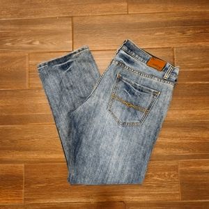 Vintage Denim Jeans Men 38 x 30 Dirty Indigo